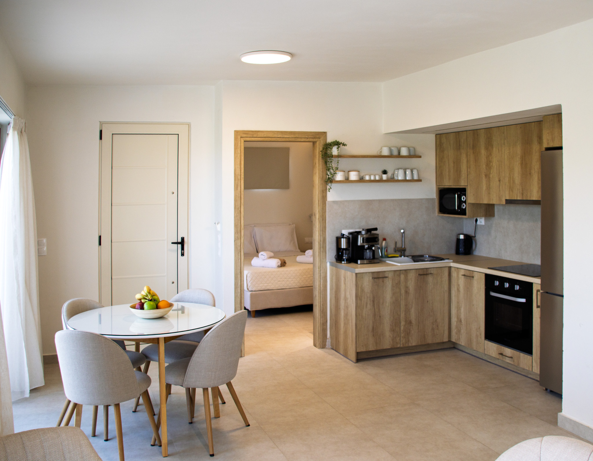 Kitchen and dining space